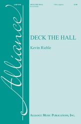 Deck the Hall TBB choral sheet music cover